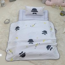 티피 여름 토퍼형 낮잠이불 세트 썸머제니+솔리드가방