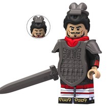 중세기사 나이츠 병사 블럭 호환 미니 피규어, 31.진나라 장군 xp-653