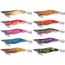 야마시타 에기왕K 쉘로우 무늬오징어에기, 슈퍼쉘로우 3.0호, 002 캐럿 골드