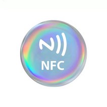 안티 메탈 NFC 에폭시 라벨 스티커 모든 지원 휴대폰용 RFID 태그 13.56MHz Ntag216, 11=NFC011, 1개