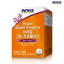 나우푸드 브라질 그린 프로폴리스 60캡슐, 상품상세참조