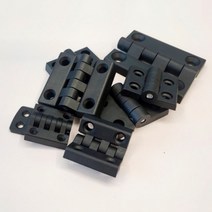 블랙 플라스틱 도어경첩_1P 40-100 4구 ABS 가구힌지, 블랙100X80