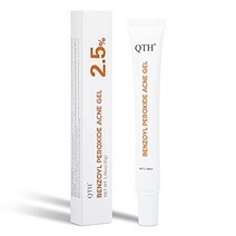 QTH 2.5 벤조일 퍼옥사이드 스팟 트리트먼트 젤 30g 청소년 및 아동용 얼굴 및 바디용 여드름 젤 남아 및 여아용 여드름 스팟 트리트먼트 미래의 탈주 방지 스킨케어