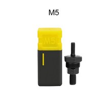 실타카 레일건 타정총 타정기 네일건리베 터 건 부품 Mandrel 핸드 너트 리벳 건 도구 액세서리 M3-M12 6-3, 03 M5