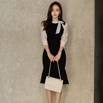 여성 수입 봄 가을 하객원피스 원피스 겨울 결혼식 대여 빅사이즈 아나운서 스타일 5월 연예인 상견례 오피스룩 옷차림 연말룩 리본 러블리 단아한