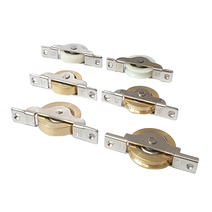 창호용 호차 신주호차 오메가 로라 미닫이 문 바퀴 목문 샤시 롤라 샷시 레일, 오메가호차 신주30mm, 1개