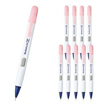 Pentel 펜텔 테크니클릭 뉴트로 샤프 0.5mm 10개입 PD105C, 핑크 10개입 (PD105C-L1)