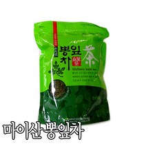 초록사랑 연한 잎만 채취한 마이산 뽕잎차, 3개, 100g