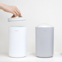 완전 밀폐 진공 음식물 쓰레기통 3L 가정용 주방용 냄새차단 날파리 초파리 퇴치, 화이트