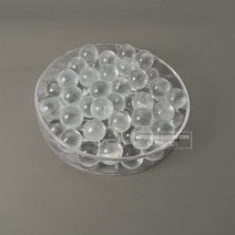 투명 유리 비드 고체 잉크 충전 연마 실험용 스트레인 배양 코팅 실리카 소형 볼 500g/백, 07 6mm 500g