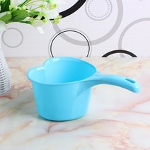 욕실 아기 물놀이 목욕용 하트 바가지 아기목욕바가지, 1개