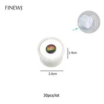 쇼케이스 휴대용 보석 컬렉션 수트케이스 화이트 폼 항아리 느슨한 다이아몬드 디스플레이 쇼 비드 홀더