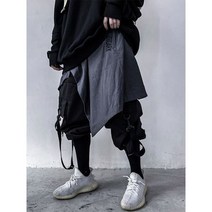 바지 홍대 일본 레트로 코듀로이 남자 청바지 하카마 골덴