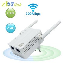 zbtlink 2 4ghz wifi 리피터 300mbps 무선 wifi 2 4g 익스텐더 증폭기 장거리 wi fi 신호 부스터 802 11ngb wps 설정, 우리 플러그, 2.4GHz 중계기