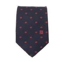 루이까또즈 타이 [갤러리아] 고급스럽고왕관 캐릭터 연속무늬타이 LW501CT02 NBF