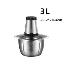 고기 분쇄기 연육기 민찌기 220V 2L 3L 민서 야채 주방 교반 가정용 미국 한국플러그, [02] 3L, [01], [01] 미국