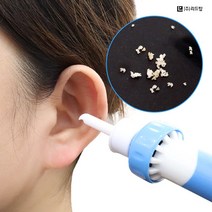 뉴리스 전동흡입 귀이개 귀지제거 귀청소 세트, 1세트