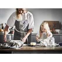 이케아 어린이 앞치마 요리사 쉐프 모자세트 맘 커플 엄마랑나랑세트 패밀리룩