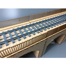 1/35 스케일 철도 돌 아치 다리 디오라마 나무 조립 모델 키트TMW00012, 한개옵션0