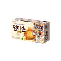 롯데 엄마손파이 127g 옛날과자 사무실간식 유치원 탕비실 어린이집 비품, 8개
