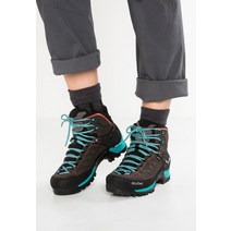 살레와 MTN T레인ER MID GTX Hiking 신발 마그넷viridian 그린