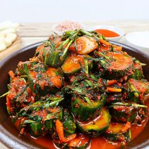 전통 전라도식 국내산 농산물100% 오이부추김치1kg, 단품