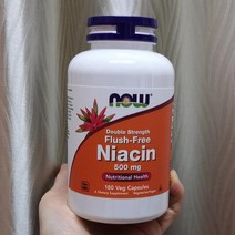 나우푸드 나이아신 비타민B3 500mg 180정 육개월분