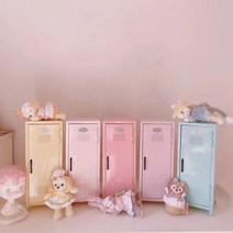 캐비넷 인스타 미니 락커 꾸미기 파스텔 덕질 수납 보관 데스크탑, 04. 민트