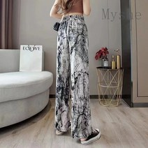 [Myshe]여름 여성 와이드 꽃무늬 치마바지 SheFEI816KTK6