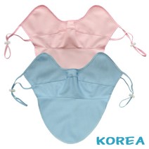 헬스데이 골프 등산 UV차단 볼가리개 자외선차단 볼마스크, 자외선차단볼마스크S 핑크