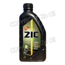지크 X9 제로 LS 0W20 1리터 ACEA C5 PAO 100% 합성 겸용 엔진오일, 1개, 지크 X9 제로 LS 0W20 1리터 C5