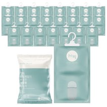 물먹는 뽀송 매일매일이 뽀송한 옷장용 제습제 400g, 24입