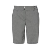 22SS [BRITISH CLASSIC]블랙 5부 밑단트임 팬츠 HWPA2B431BA
