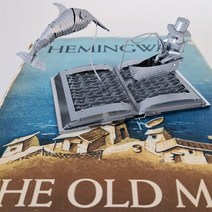 조립 만들기 3d 퍼즐 입체 키트 아이큐 금속 에펠탑 지구본 따서 메탈 장난감 큐브 DIY 3D 네덜란드 풍차 등대 어린이용 12 세 이상 다채로운 색상 직소 상자, 없음, The-Old-Man