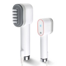 다림질 스팀 다리미 의류 스티머 휴대용 다리미 옷걸이에 걸린 채 다리미판 불필요 1대 2역 주름잡기 탈취·제균·진드기 대응 다종류 원단 적용 콤팩트 출장 가정 여행용 일본어 취급 설명서 첨부