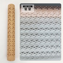 도자기굽기 물레 흙 재료 점토 도자기 예술 나무 질감 롤 구호 돌 꽃 패턴 양각 된 막대 진흙 DIY 세라믹, [03] Star, 03 Star