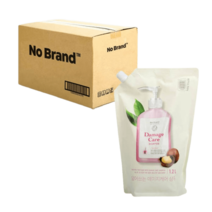 노브랜드 데미지케어 샴푸 리필용 1.2L 6입(1박스), 노브랜드 데미지케어 샴푸 리필