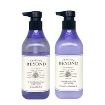 비욘드 프로페셔널 디펜스 샴푸 500ml + 컨디셔너 500ml / 상쾌한 두피 향이 좋은 샴푸 린스 세트