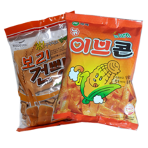 추억의 간식 보리건빵 이브콘, 옵션2. 이브콘-200g(1개), 200g, 1개