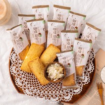 오븐에 구운 플랫 파운드 코코넛 25개 / 빵 디저트 간식 케이크