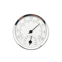 레인보우 아날로그 원형 온습도계, E타입