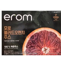 코스트코 모로 블러드 오렌지쥬스100ml X 20입, 20개, 100ml