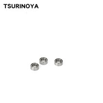낚시 한치 갈치 소형전동릴 갑오징어 전동릴 TSURINOYA 2 개/몫 스테인레스 스틸 볼 베어링 릴 4*7*2.5mm 핸들 손잡이 작은 태클 품질 액세서리