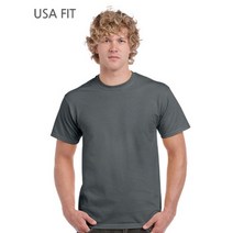 길단 18수 라운드 반팔티 챠콜