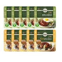[G]CJ 고메 함박스테이크152G X 5봉 + 치즈함박스테이크152G X 5봉, 2세트