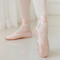 국산 주니어/성인용 국산 토리본 발레공단슈즈(피치핑크), 230호