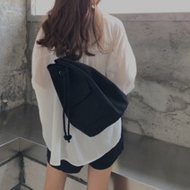 [코코랄라] 1+1 캔버스 복조리 크로스백 버킷백 데일리가방