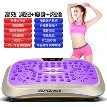 홈 트레이닝 쉐이크 보드 진동 덜덜이 전신 운동 기구 슬리밍 얇은 복부 체중 감소 지방 연소 피트니스, 단일사이즈, 보라색