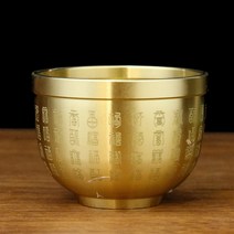 Muy Bien Creative Brass Baifu Cylinder Feng Shui Lucky Fortune Cornucopia Home Bedroom Living Room S, 한개옵션0