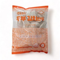 두부김치만두 대용량 느끼하지 않고 담백한 강원도식 만두 먹어도 먹어도 질리지 않아요, 1개, 1.2kg